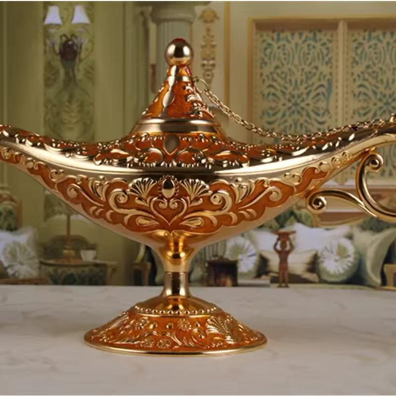 Vintage Magical Legend Aladdin Genie Lamp