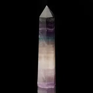 Elegant Fluorite Obelisk from China