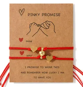Pinky Promise Couple Bracelet Set – Symbol of Love & Commitment