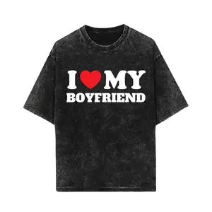 I Love My Boyfriend T-Shirt | Couple Romantic Apparel”