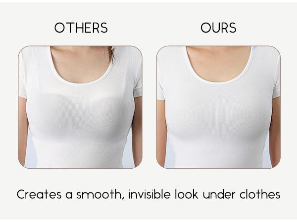 Eleplus 3 Pieces Lightly Lined Wireless Bras for Women Comfy Plunge T Shirt Bra Pack Style Womenswear for Everyday & Bridal Events #SummerVibes