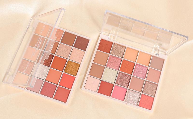 Nude Pink Gold Brown Basics Eyeshadow Palette,Matte Nude Neutral Naked Eye Shadow Makeup,Highly Pigmented Long Lasting Waterproof Ultra-Blendable,Great for Travel Gift Kit