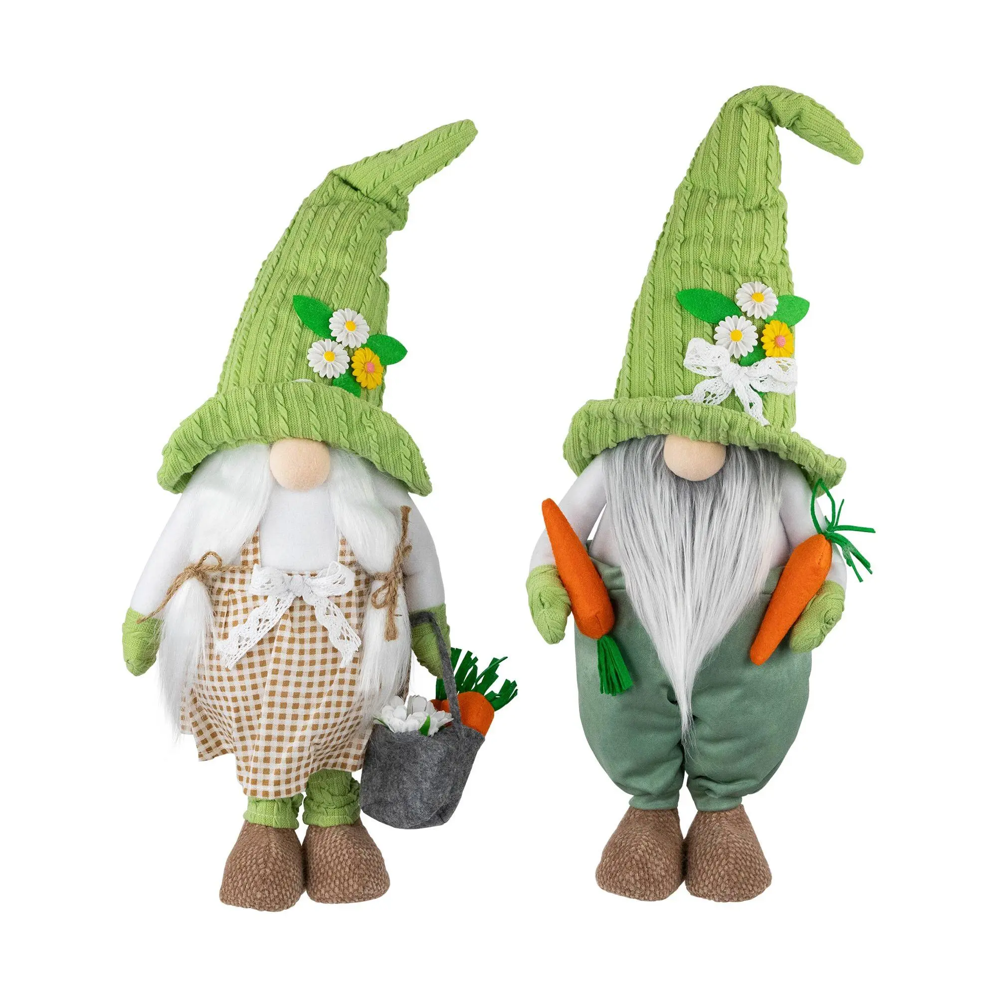 Northlight Gardening Gnomes Easter Figurines -15"