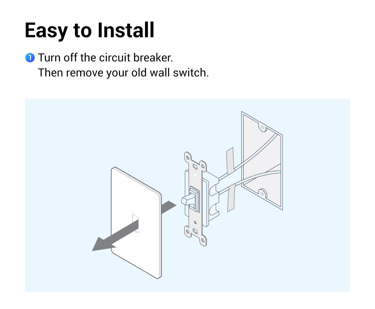 Tapo S500 (4-Pack) – Single-Pole Smart Light Switch | Matter-Ready* | Works with Alexa, Google & Samsung Bixby | App & Voice Control | Scheduling & Away Mode | Neutral Wire Required | UL Certified | 2.4 GHz Wi-Fi | No Hub Needed