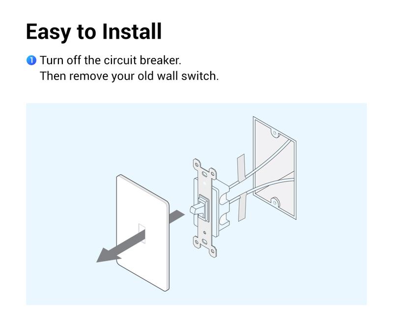 Tapo S500 (4-Pack) – Single-Pole Smart Light Switch | Matter-Ready* | Works with Alexa, Google & Samsung Bixby | App & Voice Control | Scheduling & Away Mode | Neutral Wire Required | UL Certified | 2.4 GHz Wi-Fi | No Hub Needed