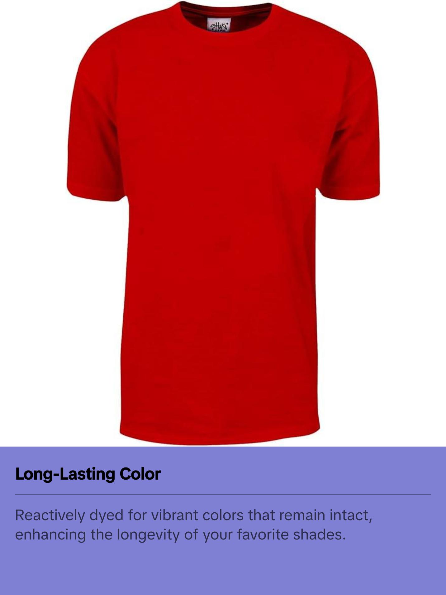 SHAKA WEAR SHMHSS Crewneck 7.5 Oz Heavyweight T-Shirt Short Sleeve Quality Classic Cotton Men's Vintage Shirt Ultra Soft Comfortable SHAKA WEAR SHMHSS Crewneck 7.5 Oz Heavyweight T-Shirt Short Sleeve Quality Classic Cotton Men's Vintage Shirt Ultra Soft Comfortable