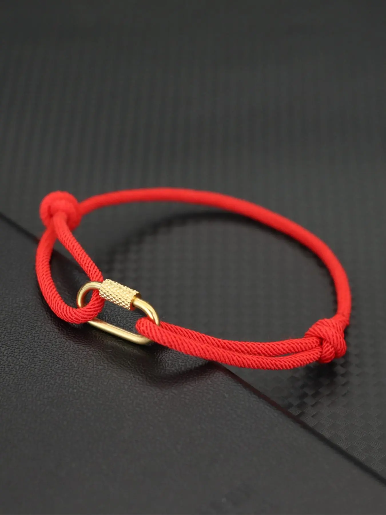 Men's Adjustable Rope Bracelet, Adjustable Slider Bracelets, Fashionable Minimalist Bracelet, Fashionable Bracelet Style for Party, Daily Decor, Trendy All-match & Exquisite Jewelry for Birthday Gift