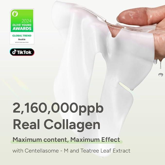 [Sungboon] Deep Collagen Cica Soothing Overnight Mask (4ea) | The OG Glowing Facial Mask for Calm & Clear Skin | Korean Skincare Essential