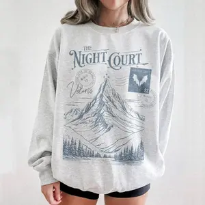 The Night Court Postcard Sweatshirt, Velaris Sweatshirt, ACOTAR merch, ACOMAF Sweatshirt, bookish merch, sarah j maas, women's clothing clothes merch, Gift For Him & Her