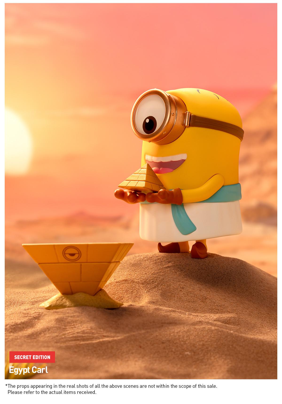 POP MART Minions Bello World Series Figures, Blind Box