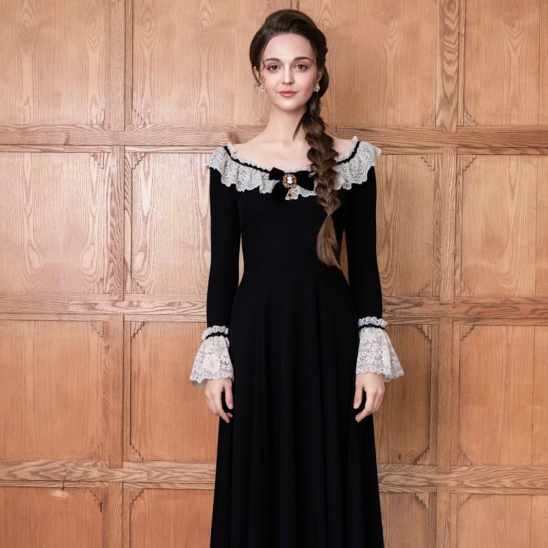 Delphi Muse Knit Dress--LuminaVenus Dresses Irregular Hem Alix Earle Dress Casual Chic Elegance Elegant Everyday Fabric Fashion Feminine Flared Lace Soft Vintage Style Black Womenswear Black Womenswear Delphi Muse Knit Dress--LuminaVenus Dresses Irregular Hem Alix Earle Dress Casual Chic Elegance Elegant Everyday Fabric Fashion Feminine Flared Lace Soft Vintage Style Black Womenswear Black Womenswear