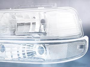 Nilight Headlight and Taillight Assembly Combo Compatible with 1999 2000 2001 2002 Chevy Silverado 1500 2500 2001 2002 Chevy Silverado 1500HD 2500HD 3500 OE Style Chrome Housing Clear Reflector Smoke