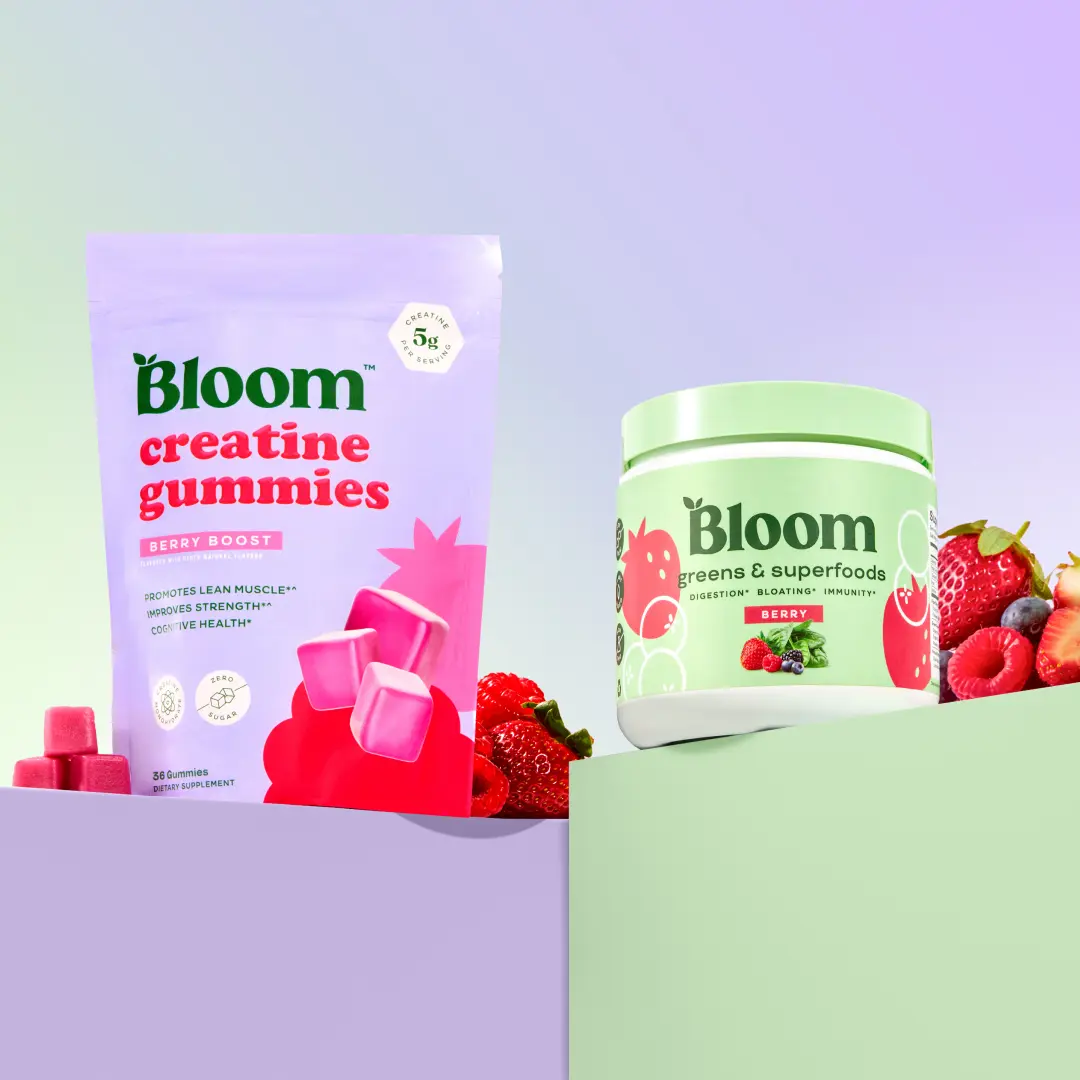 Gut & Muscle Essentials Pack - Digestion, Gut Health & Bloating Relief with Spirulina, Chlorella, Probiotics & Antioxidants + Energy, Cognitive Health & Post-Workout Muscle Recovery