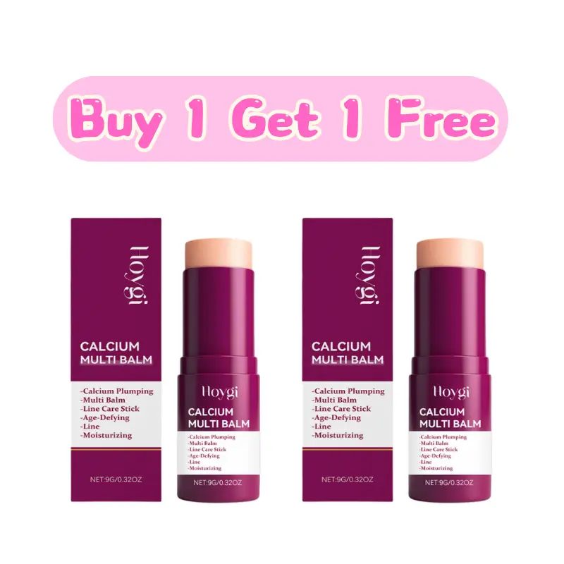 2pcs Multi-Balm Stick Moisturizers & Mists (10g) - Advanced Anti Aging, Calcium Intense Volume, Hydrating, Firming, Smoothing, Sagging Reduction, HydroBoost Glow, Lightweight, Daily Nourishing Moisture for Face Neck Eyes, All Skin Types