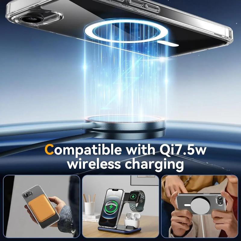 For Magsafe Magnetic Wireless Charging Case For iPhone 16E iPhone16E 5G Shockproof Matte Back Cover Coque For Magsafe Magnetic Wireless Charging Case For iPhone 16E iPhone16E 5G Shockproof Matte Back Cover Coque