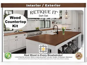 Countertop Kit - Kitchen Island - Dark Oak Countertop Kit - Kitchen Island - Dark Oak