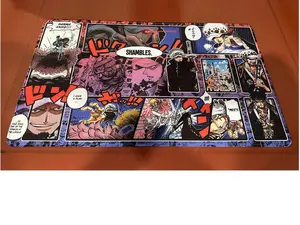 O-P One Piiece Trafalgar Law (Red/Purple) OPCG TCG Play Pad and Mousepad Duel Trading Card Desk Mat