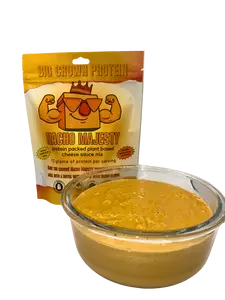 Nacho Majesty - Plant Based Cheese Sauce Mix - Just Add, Water, Lemon, and Blend!