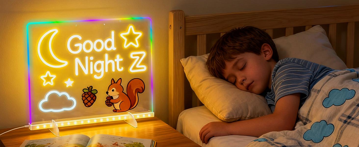 The ultimate personalized gift!  This light-up acrylic board lets you create custom art, messages, or decor—great for birthdays, anniversaries, or surprising your BFF with a one-of-a-kind keepsake!