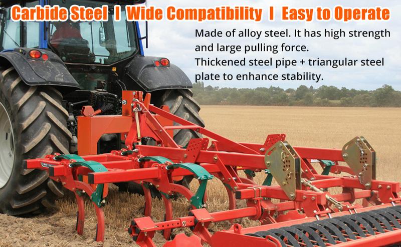 GARVEE Introducing the GARVEE 3 Point Quick Hitch: A Durable and Efficient Tool for Tractors with 3000 LBS Lifting Capacity, Perfect for All Your Agricultural Needs and Tasks.