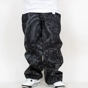 FB County Inked Up Hard Denim Pants