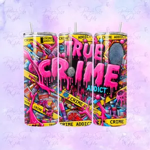 True Crime 20 or 30 oz Tumbler