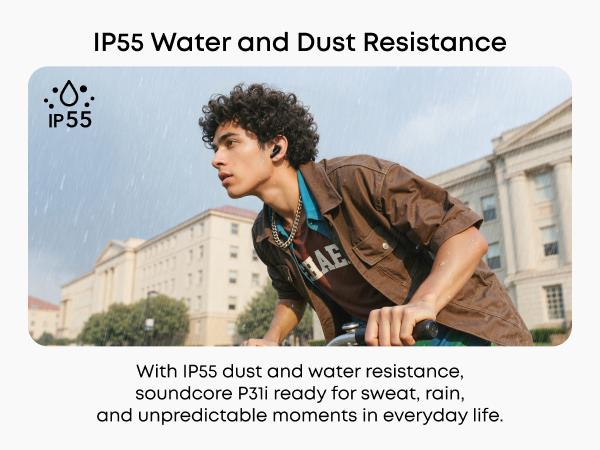[Live Only] soundcore P31i by Anker, Real-Time Adaptive Noise Cancelling, Hi-Res Sound, 50H Playtime, Wireless Earbuds, Bluetooth Earphones, Spatial Audio, Fast Charging, IP55 #tiktokshopsummersale