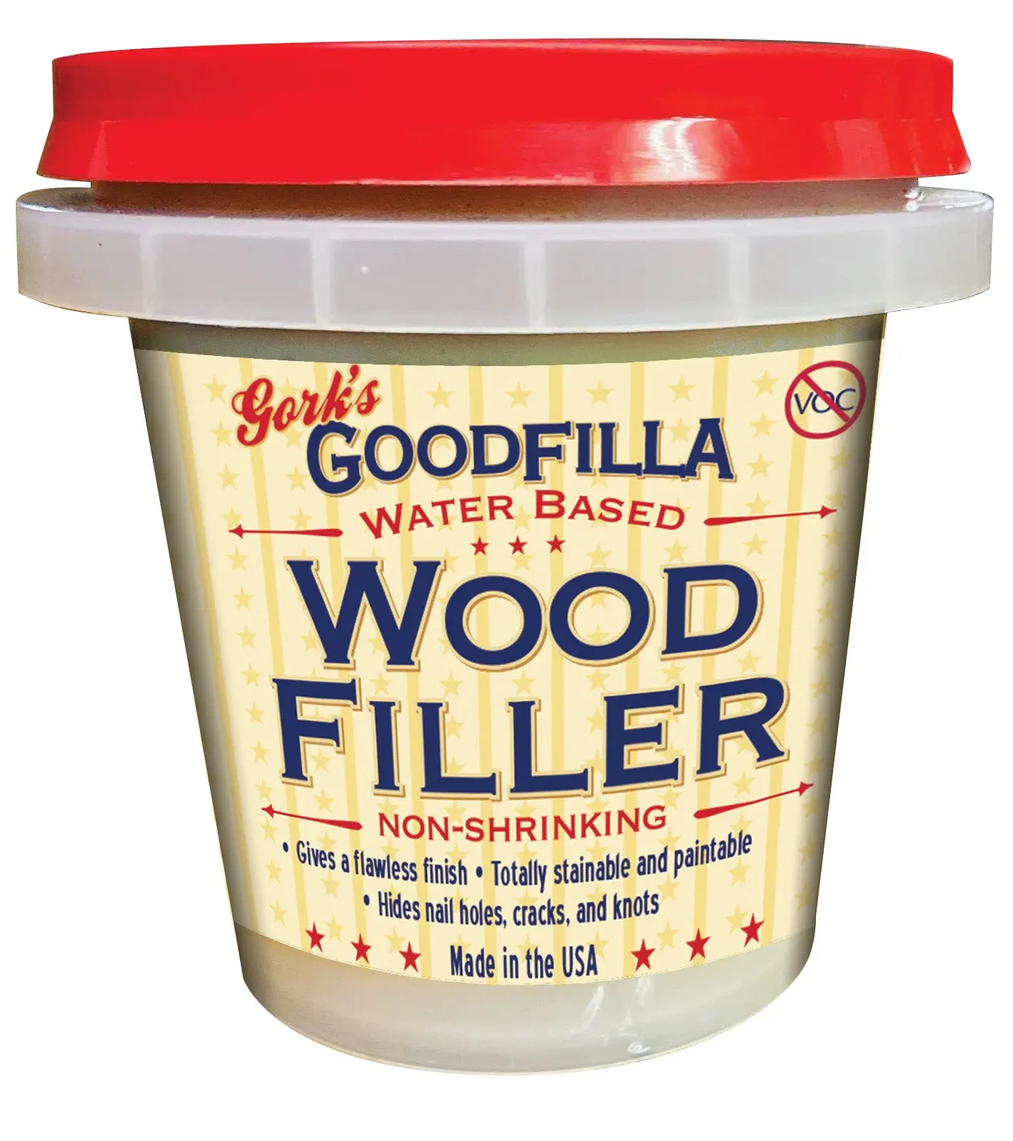 Heavy-Body Water-Based Wood & Grain Filler