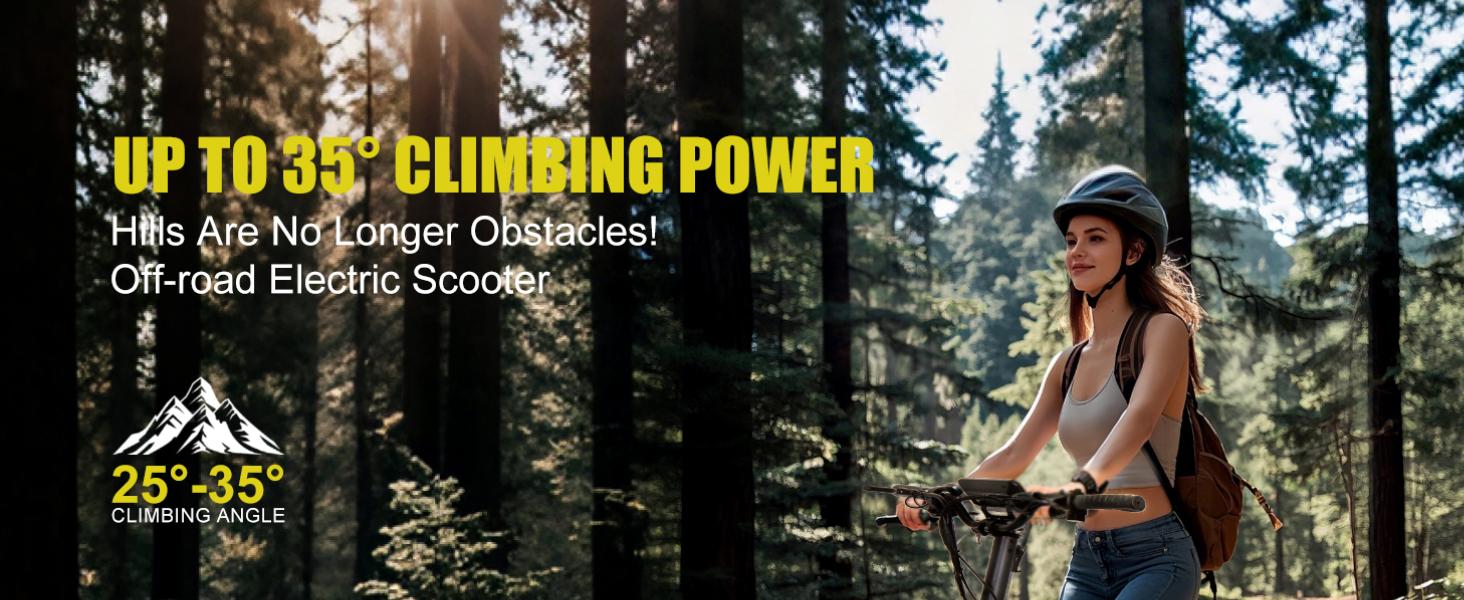 EOEOTWO GT06 Electric scooter, 48V 13AH/23.4AH, range of 40 miles, 1200W motor, foldable electric skateboard, 28MPH, LED display screen, front and rear dual shock absorbers, electric skateboard