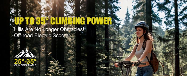 EOEOTWO GT06 Electric scooter, 48V 13AH/23.4AH, range of 40 miles, 1200W motor, foldable electric skateboard, 28MPH, LED display screen, front and rear dual shock absorbers, electric skateboard