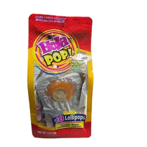 Hola Pop! Paletas Salado – Chabacano (Apricot) Assorted Pops. 10 pieces
