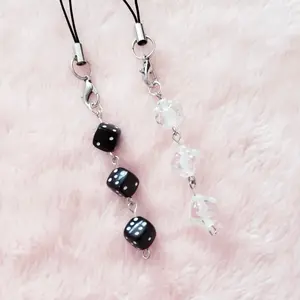 Dice phone charm accessories