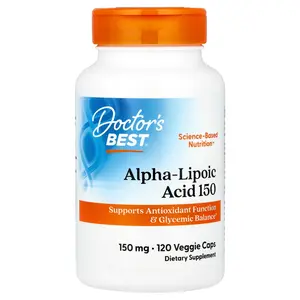 Doctor's Best Alpha-Lipoic Acid 150, 150 mg, 120 Veggie Caps