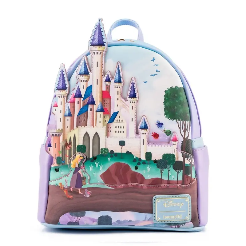 Loungefly Disney Sleeping Beauty Glitter Fairy Godmothers  display picture 1