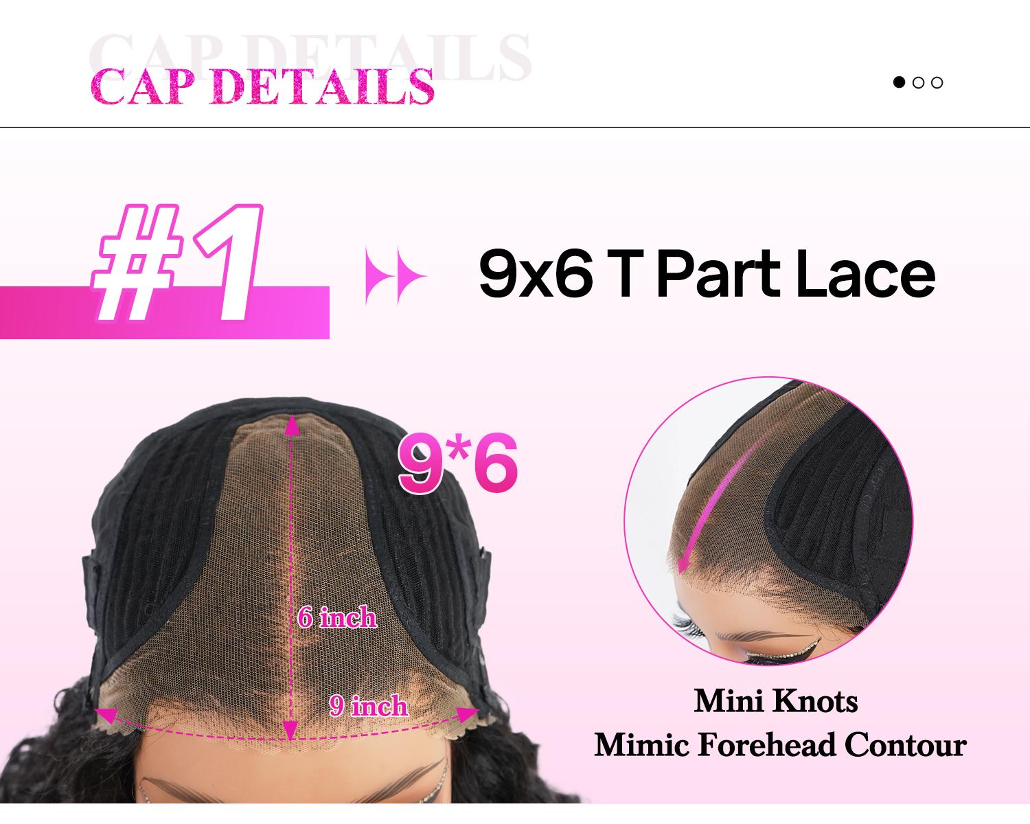 Butterfly Cut Layered Yaki Body Wigs 9x6 T Part Lace Front Human Hair Wigs Deep Part Glueless Wigs With Bleached Knots