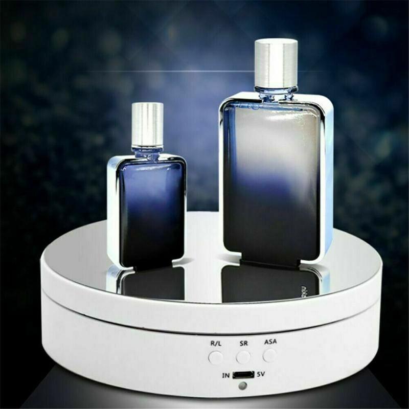 360° Electric Motorized Rotating Display Stand, Jewelry Photography & Show Holder, Adjustable Speed for Professional and Home Use Organiser Racks