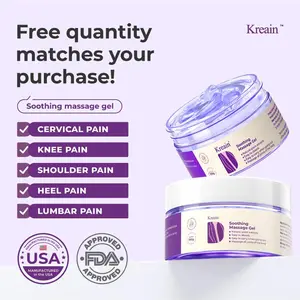 Kreain 3【Free Quantity Matches Your Purchase!】 purple gel turmeric effortlessbeauty extract sodium sulfate chondroitin Emu oil and other natural materials
