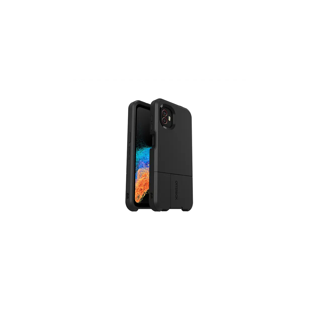 OtterBox Universe Series Cell Phone Case for Samsung Galaxy XCover6 Pro, Black
