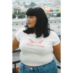 Immigrant Baby Cropped Baby Tee