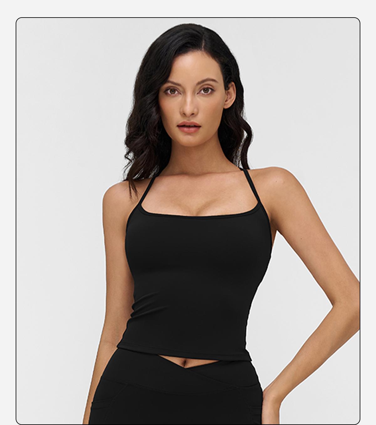 MFVIM Solid Wireless Sports Bra by MFVIM - Quick-Dry Breathable Comfortable Sports Vest for Indoor & Outdoor Activities, Women's Workout Apparel SpringStatements