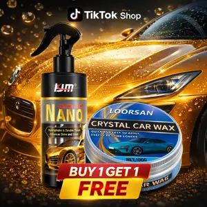 KJM cars accessories Car Coating Spray-Advanced Automobile Quick-acting Coating Agent With Dust -Proof and Glazing Effects -Long Lasting Car Paint Waxing Solution For a Showroom Shine nanos coating polish professional detailing