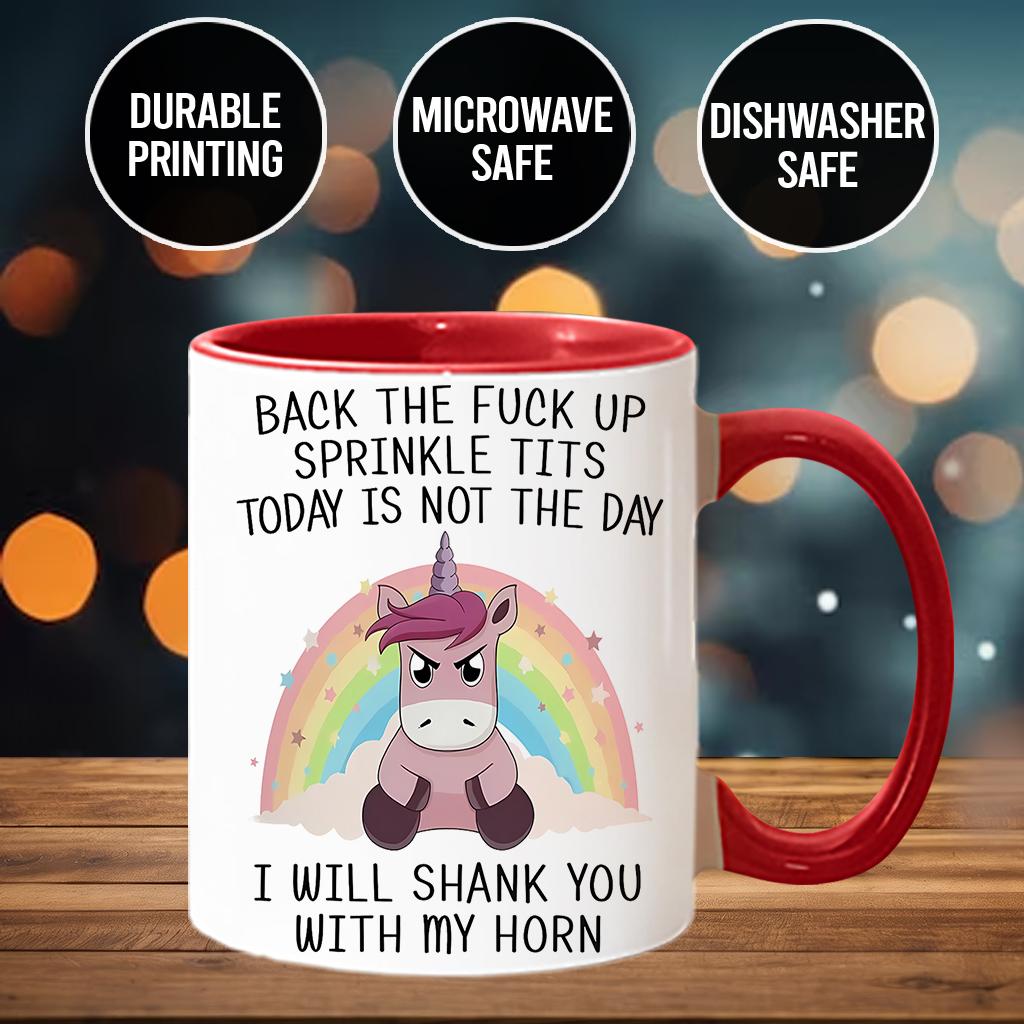 I May Sparkle, But Don't Underestimate My Rage Mug, Funny Unicorn Coffee Mug - Funny Gift Mug For Best Friend - scs10159