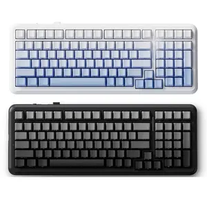 MCHOSE K99 V2 Mechanical Keyboard | 98% Layout Gasket Structure | 6-Layer Sound Dampening | Tri-Mode Connection | 8000mAh Big Battery | Hot-Swappable | Surround RGB | Dual-Shot PBT Keycaps