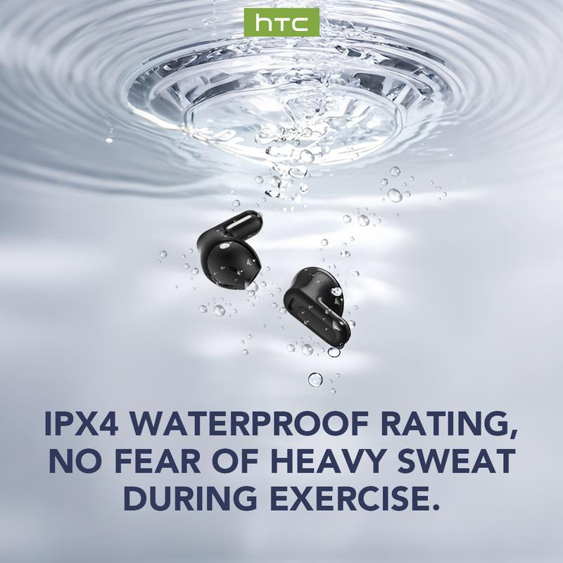 HTC NE20 Bluetooth 5.4 Earphones LED Display High Fidelity Waterproof Wireless Earphones | Suitable for Office, Sports, Study and Audio Calls | Built-in Microphone | Earphones HTC NE20 Bluetooth 5.4 Earphones LED Display High Fidelity Waterproof Wireless Earphones | Suitable for Office, Sports, Study and Audio Calls | Built-in Microphone | Earphones