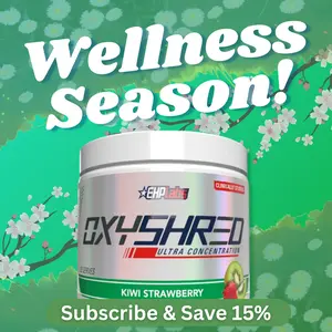 EHPlabs OxyShred Ultra Concentration Preworkout Powder 33 Serves  |  150mg Caffeine Sugar Free Vegan-Friendly Gluten-Free Healthcare Dietary Carnitine pre workout powder