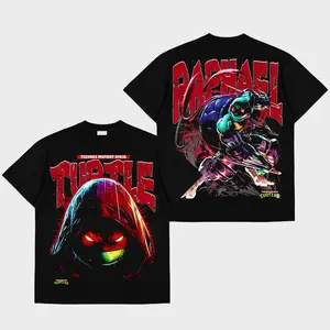 Raphael Premium Cotton T-Shirt V2, Raph Fans T-Shirt, TMNT Fans Club T-Shirt, Raph TMNT Graphic T-Shirt, Dark Superhero T-Shirt, Comic Book Fans T-Shirt, Superhero Graphic Tee.