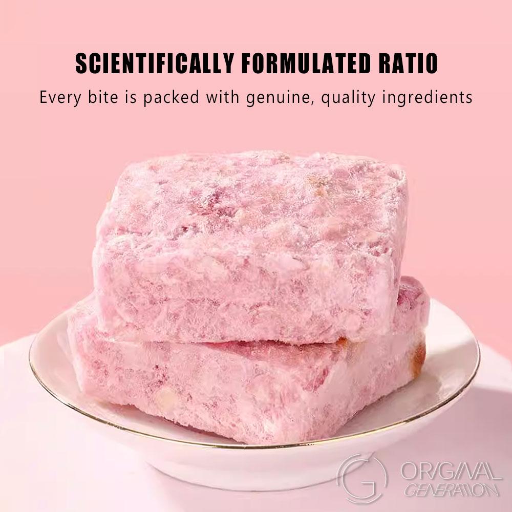 2.0 Sparrow‘s Nest Snow Fungus Rose Tea 90g(15g×6pack) Caffeine Free 65% Snow Fungus Rose Goji Edible Bird's Nest Peach