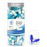 LYSIAN Super Soft Silicone Hearing Protection Ear Plugs, 60+1 Pairs (61 Pairs) Slow Rebound Stretch Foam Ear Plugs, 38dB SNR Noise-Reducing, Skin-Safe Disposable, Sleep Support for Sleeping, Studying, Gentle Insertion, Bonus Gift Included