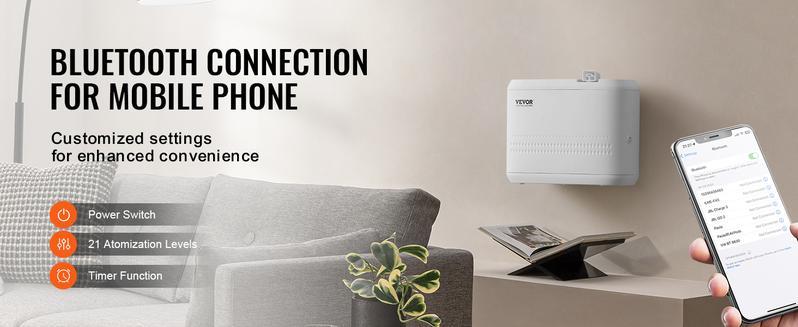 VEVOR Upgrade HVAC Scent Diffuser for Whole House, TikTokShopBlackFriday, 850ML Scent Air Machine with Cold Air Technology, Waterless Essential Oil Diffuser, Cover Up to 5000 Sq.Ft for Large Room, Hotel, Spa, Office VEVOR Upgrade HVAC Scent Diffuser for Whole House, TikTokShopBlackFriday, 850ML Scent Air Machine with Cold Air Technology, Waterless Essential Oil Diffuser, Cover Up to 5000 Sq.Ft for Large Room, Hotel, Spa, Office
