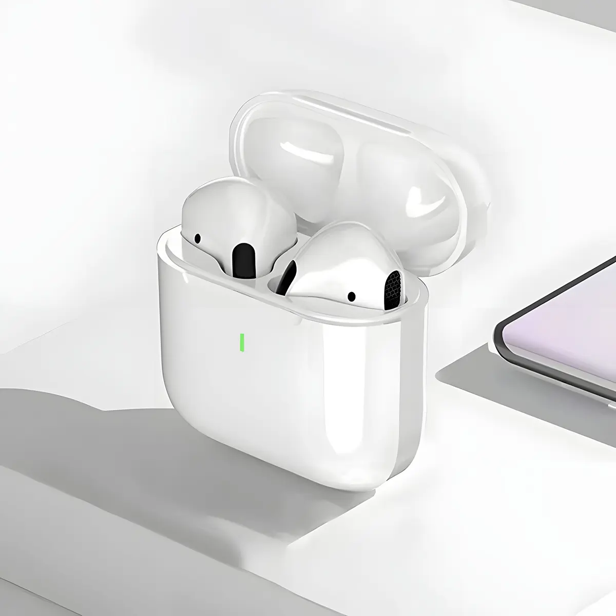 KEAI Earbuds Wireless, Bluetooth 5.3 Built-in Bluetooth Headset, 3D Stereo In-Ear Battery-Powered Casual Headphones, Long Battery Life for Office, Sports, Portable Audio Calls, Bluetooth Headset Wireless Headphones, Battery-Powered Wireless Headphones, Bu